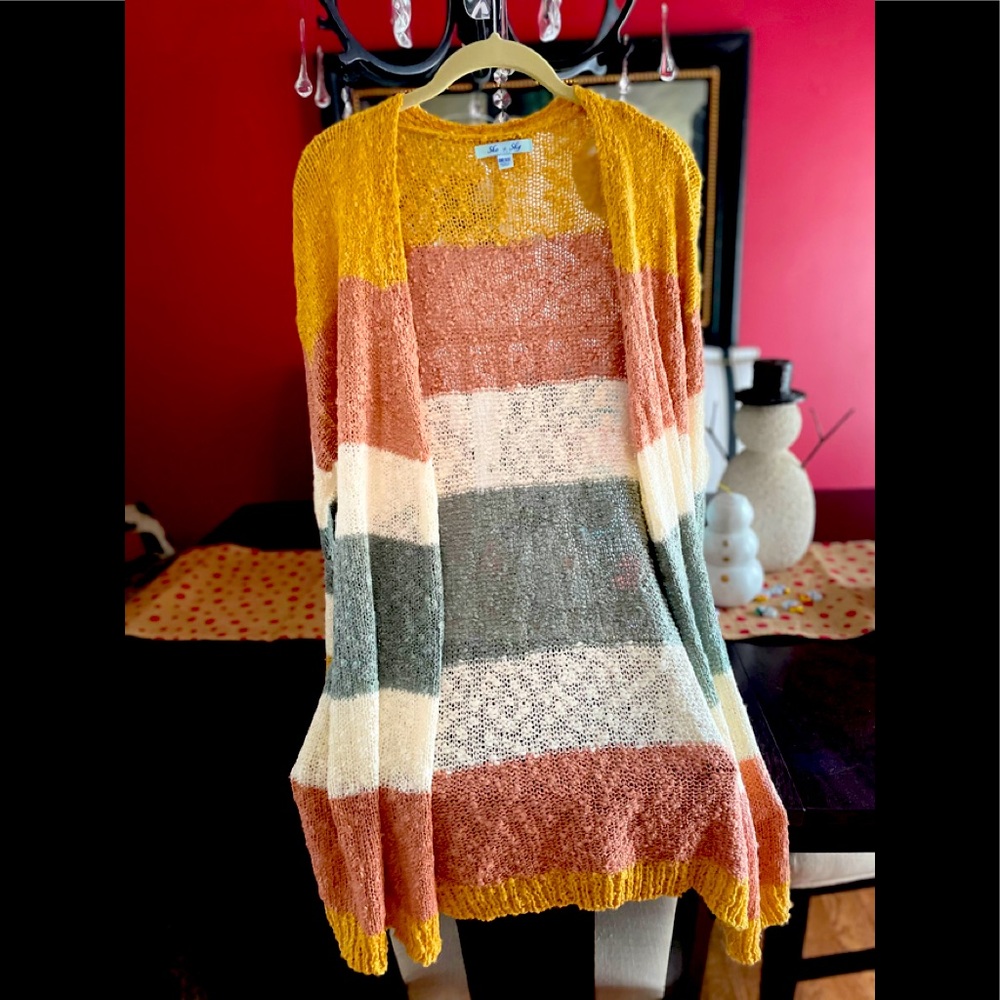 SHE + SKY Duster cardigan - NWT